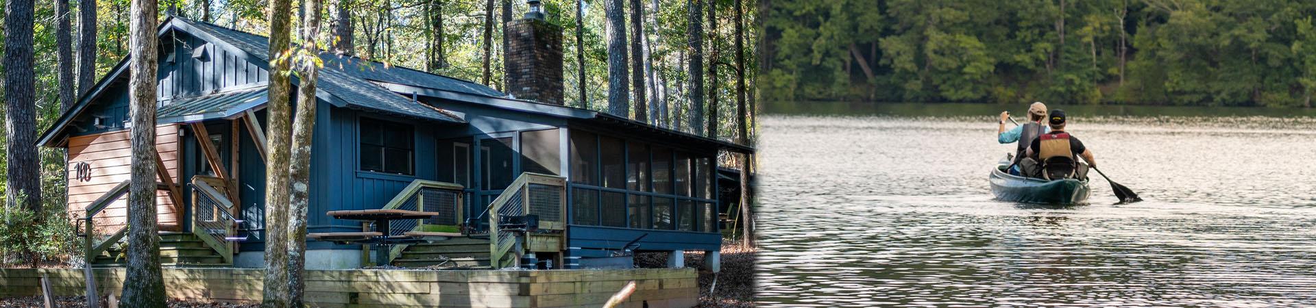 Hard Labor Creek cabin and outdoor activities
