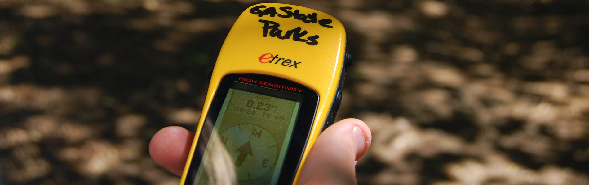 Geocaching at Fort Yargo
