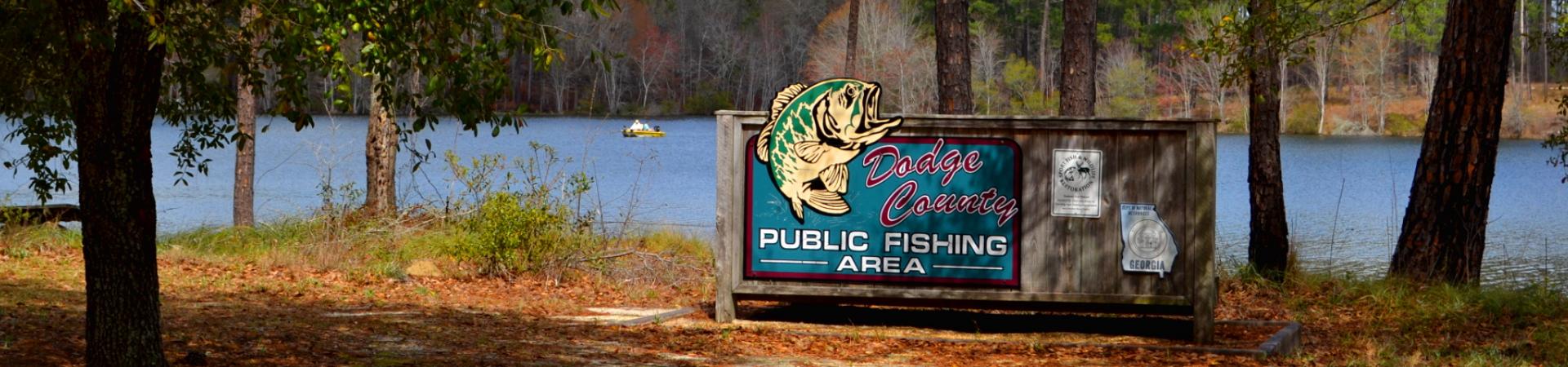 Sign at Dodge County PFA