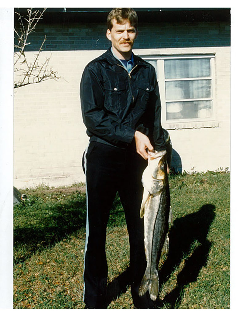 Lester Rooks with Snook