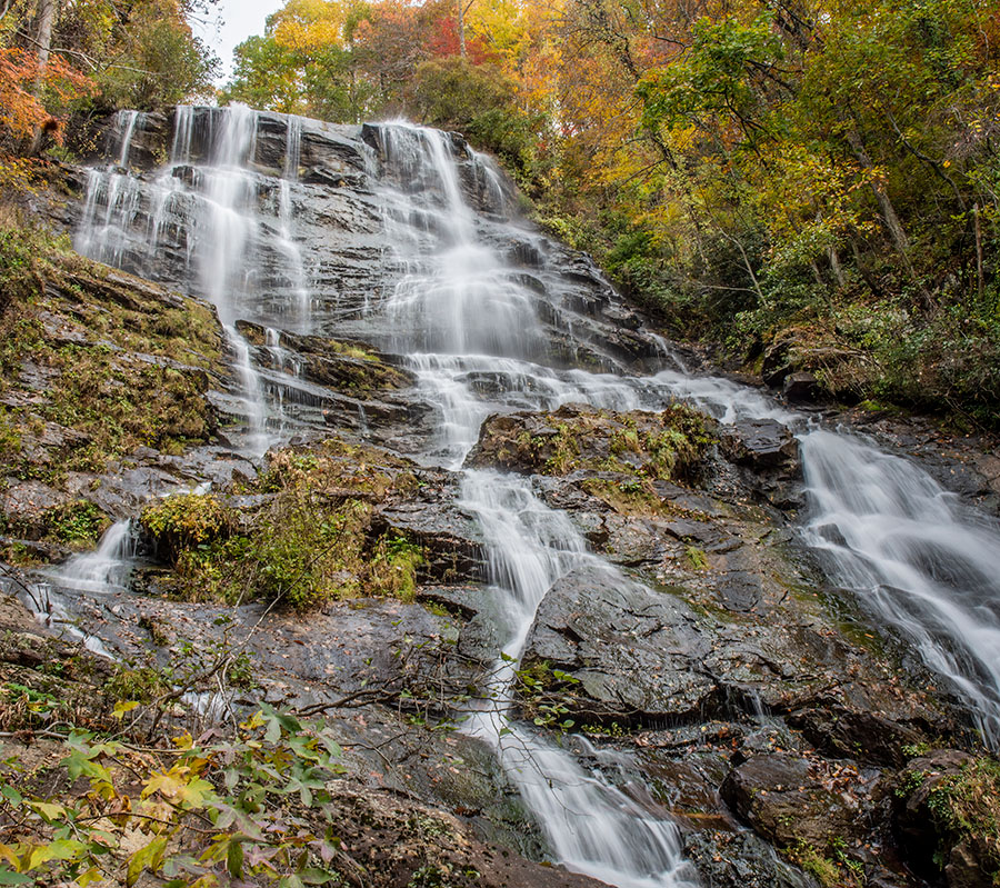 Waterfalls at Amicalola Falls