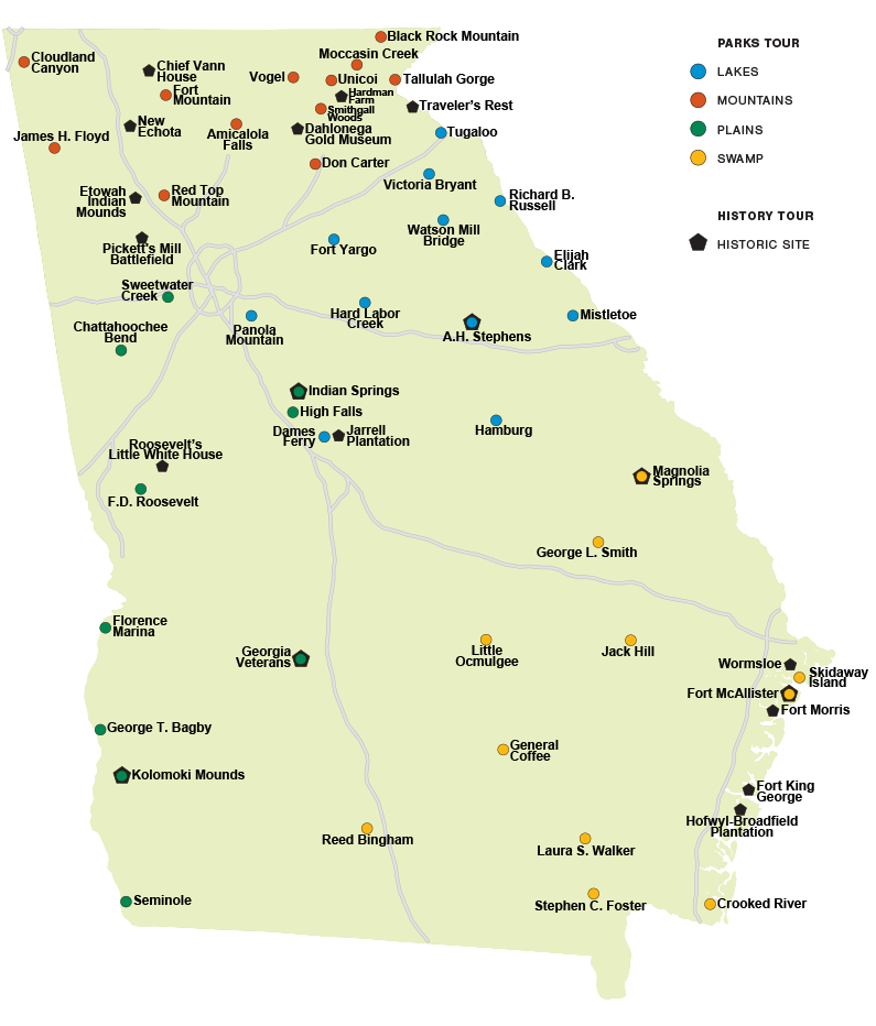 Geocaching in Georgia State Parks and Historic Sites | Department Of ...