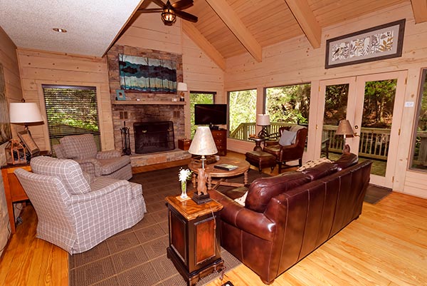 Creekside Cottage Living Room