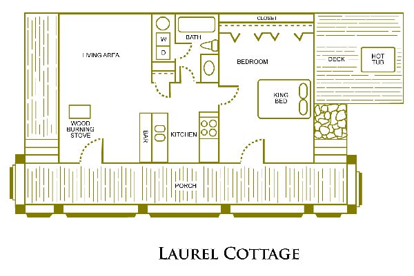 Laurel Cottage Floor Plan