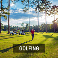 Golfing