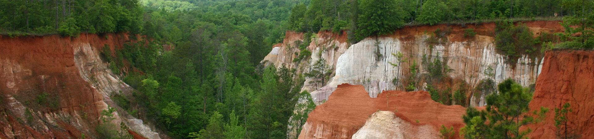 Providence canyon outlet state park hiking