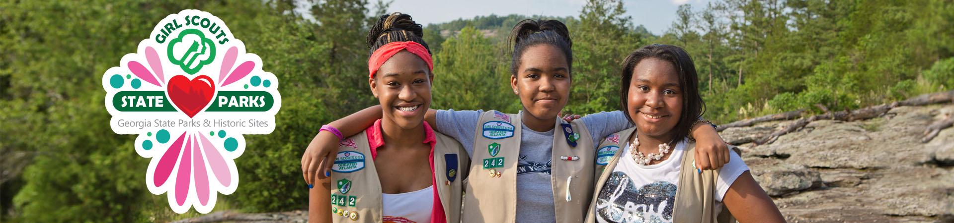 Girl Scouts Love State Parks