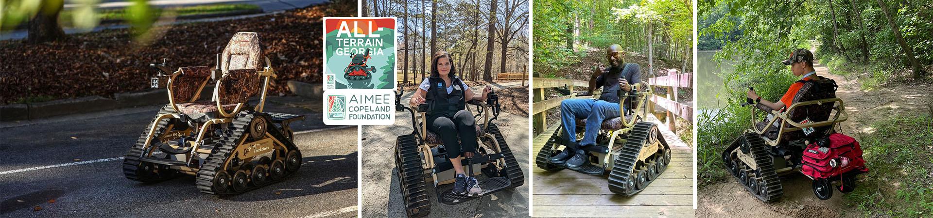 All-Terrain Action Track Chairs at Georgia State Parks and Historic Sites