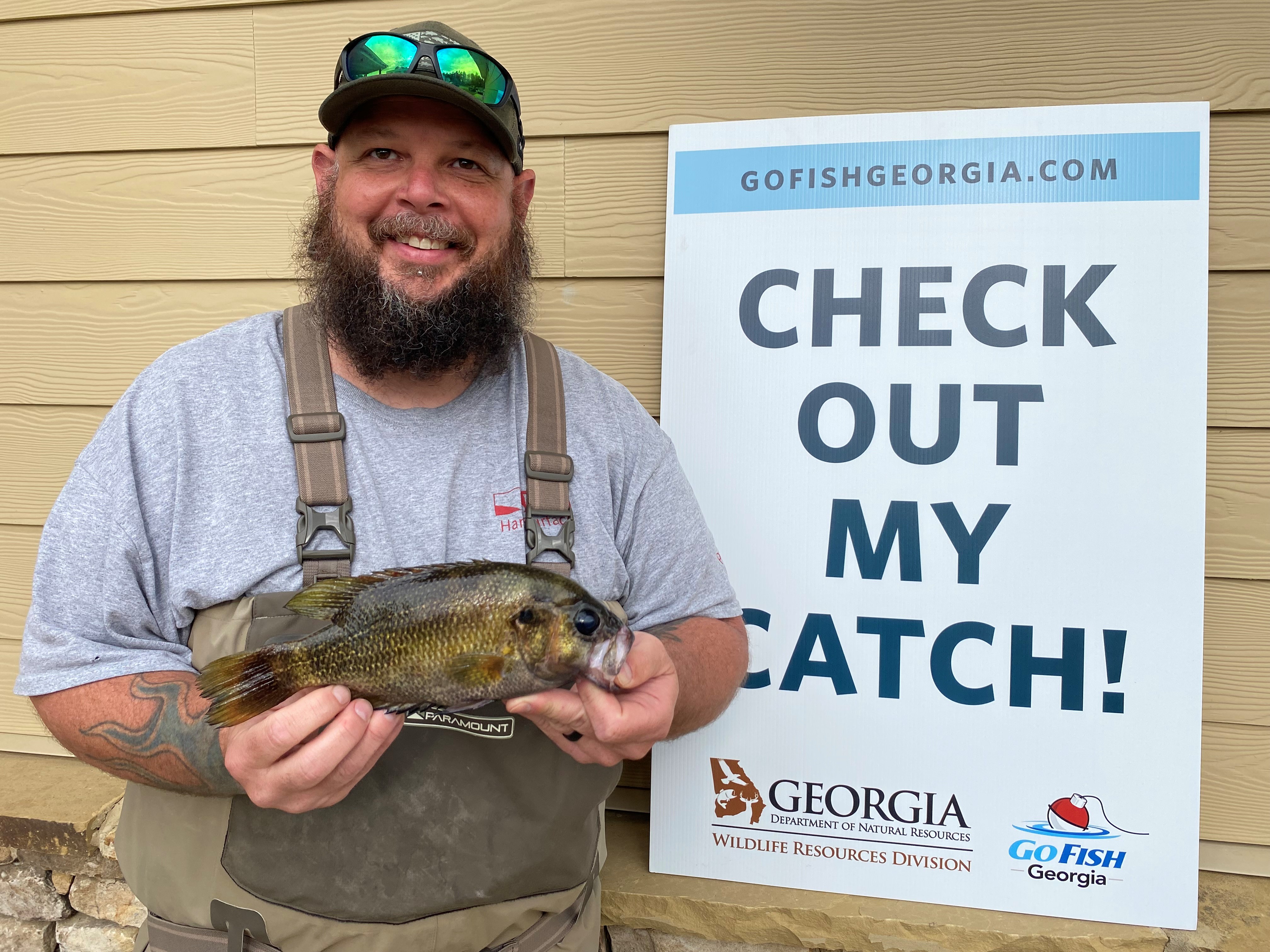 Jeffrey Forester's State Record Rock Bass