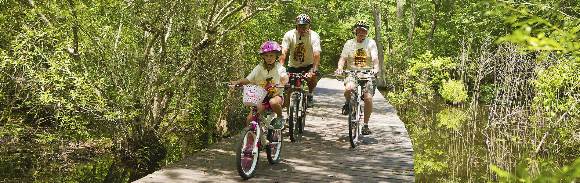 Magnolia Springs State Park Biking at Magnolia Springs