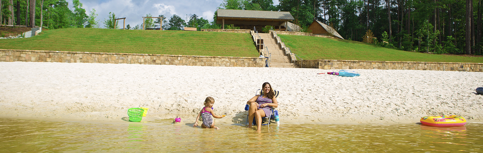 Don Carter State Park Swimming at Don Carter